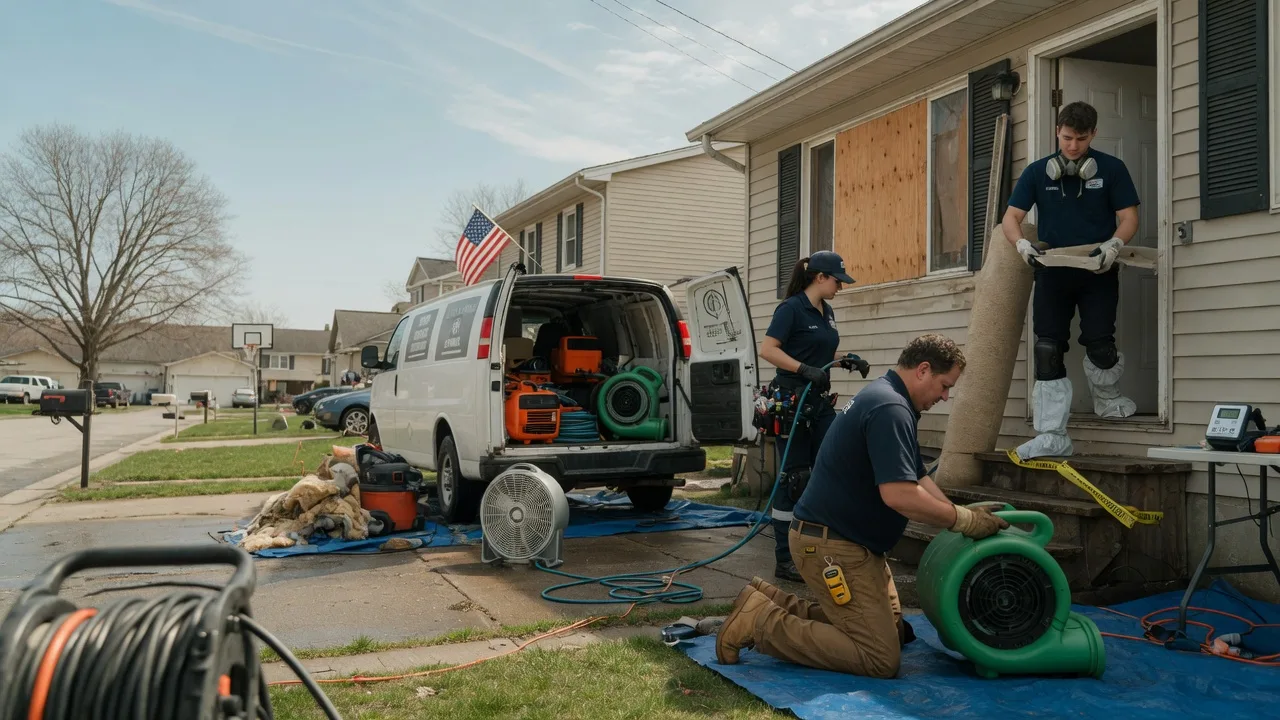 Water Damage Restoration in Cissna Park, IL near me